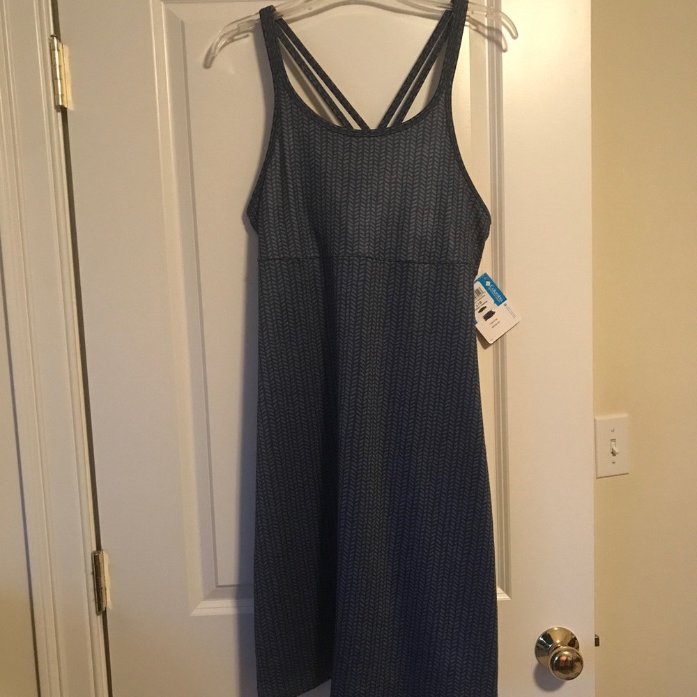 Navy Columbia Omni-Wick Dress